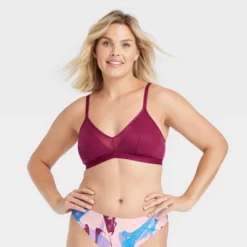 Women's Strappy Mesh Bralette - Auden™ -Auden GUEST df3cc452 9c90 42de a279 5b8ccfee57ba