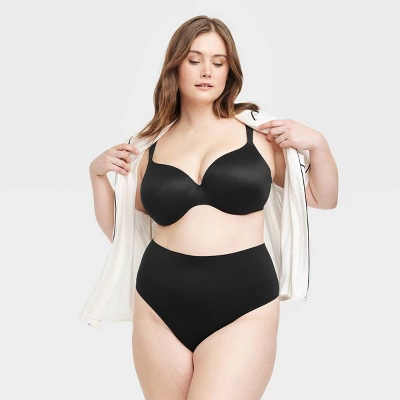 Women's Seamless High Waisted Rise Thong Underwear - Auden™ 2 Women's Seamless High Waisted Rise Thong Underwear - Auden™ - Image 2