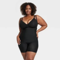 Women's Firm Sculpting Mid-Thigh Bodysuit - Auden™ -Auden GUEST e802c9fe 7a9f 455b 8003 ef05852e827f