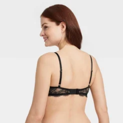 Women's Lace Unlined Demi Bra - Auden™
