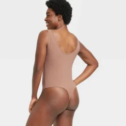 Women's Cotton Stretch Tank Bodysuit - Auden™ -Auden GUEST f42c91ee 69b4 44ed b773 7f5e0be4628a