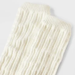 Women's Textured Super Soft Legwarmer Boot Socks - Auden™ Ivory 4-10 -Auden GUEST f7ddfb5b 8795 4d77 983b 3baf559d1155